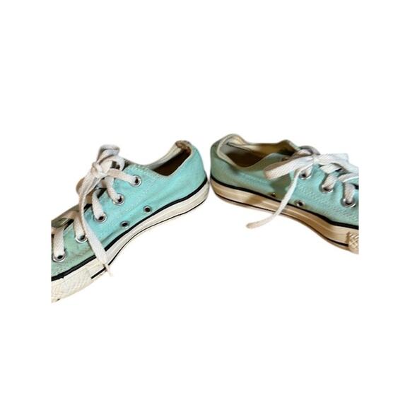 Converse All Star Bay Blue Low Top Lace Up Chuck Taylor Sneaker Women Sz 6 - Picture 4 of 8